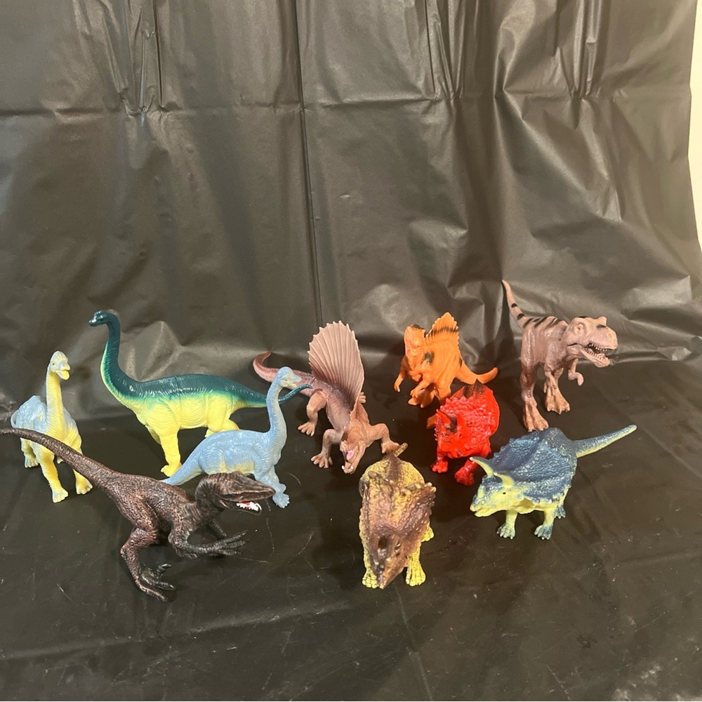 Dinosaur Toy Set - Multicolor - lot of 10